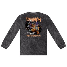 Digimon Adventure Long T-shirt Street vol.2 MetalGreymon size M/L From JP NEW