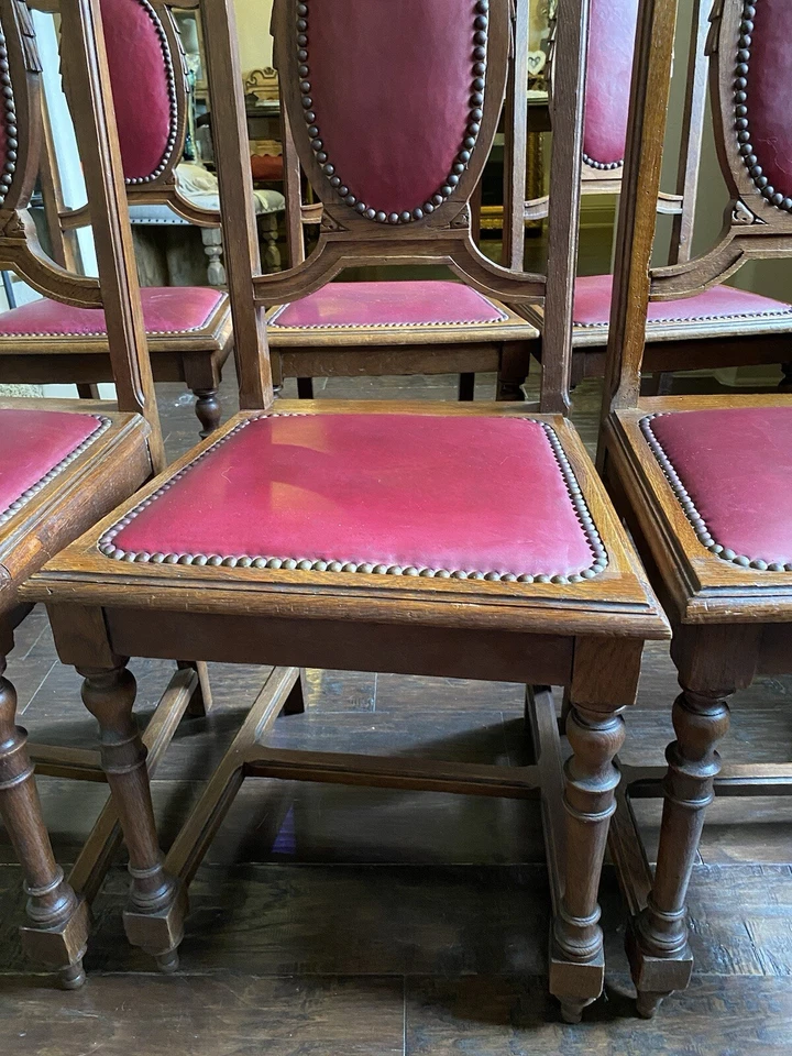 Louis XVI Dining Chairs, Set Of 6 - Image 2 of 4