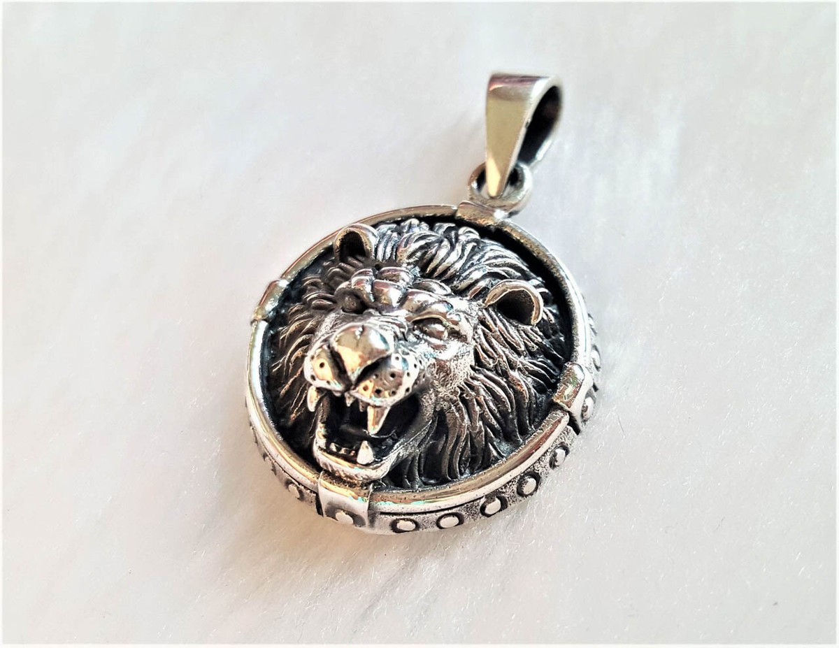 ◇JUSTIN DAVIS◇REGAL LION◇ライオンペンダント◇クロム