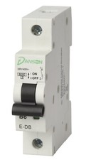 DANSON MCB 6A 10A 16A 20A 32A 40A 50A SINGLE POLE CONSUMER UNIT SWITCH TYPE B
