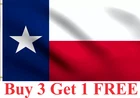 3x5 Texas TX State Flag foot banner grommets polyester