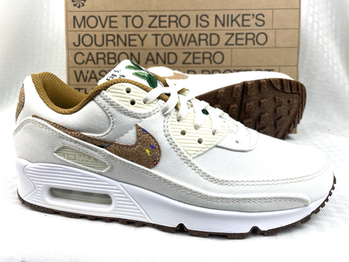 NIKE AIR MAX 90 NATURAL CORK DD0384-100 WOMENS Size 8 NEW!!! - Picture 2 of 7