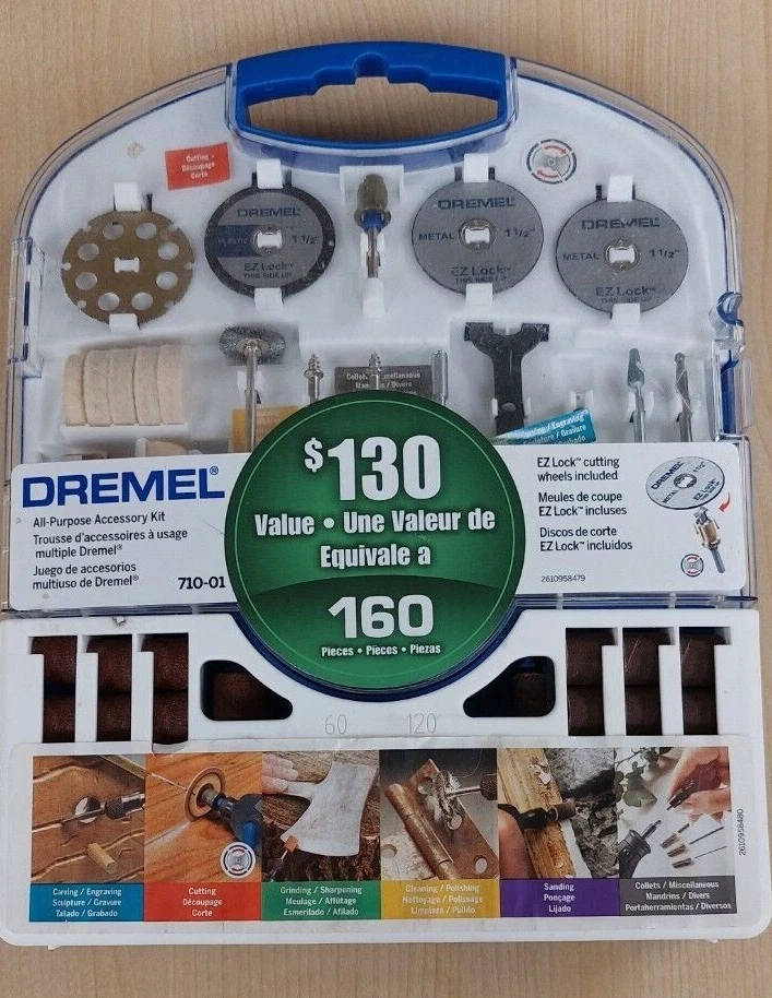 Dremel 160 piece accessories cheap kit