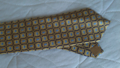 New -  Pfizer - Neck tie Printed with  Viagra pill  100% Silk