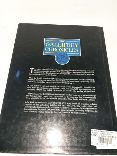 Doctor Who Oversized Hardcover Lot (4) Classic File Gallifrey FREE SHIPPING - Imagen 10 de 10