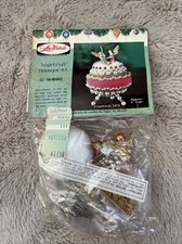LeeWards ANGEL PUFF Sequin Bead Christmas Ornament Kit Vintage NOS Boutique