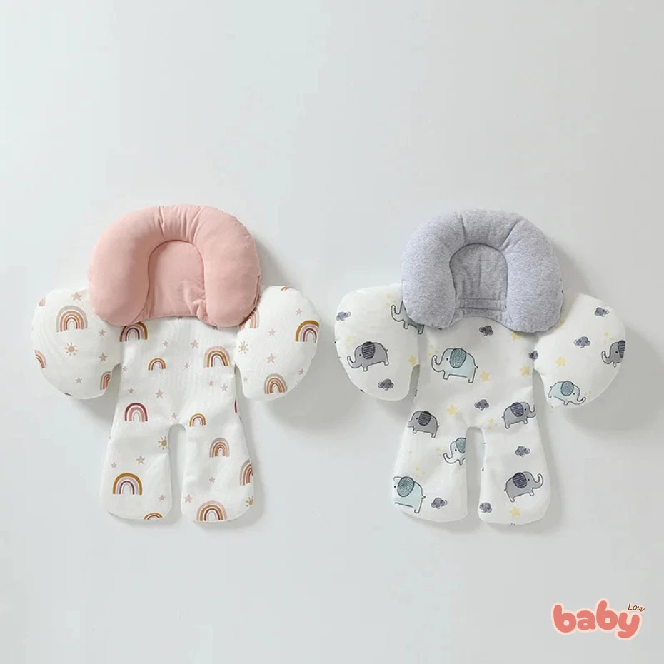 Reversible and Breathable Baby Stroller Seat Cushion | Soft and Durable, Mult...
