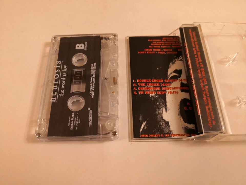Neurosis - The Word as Law MC cassette Godflesh - Image 4 of 4