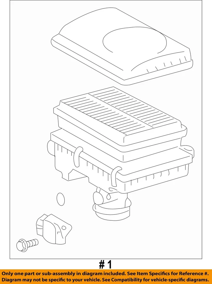Conjunto de filtro de aire usado se adapta a: Toyota Prius 2008 grado A Foto 4 de 4