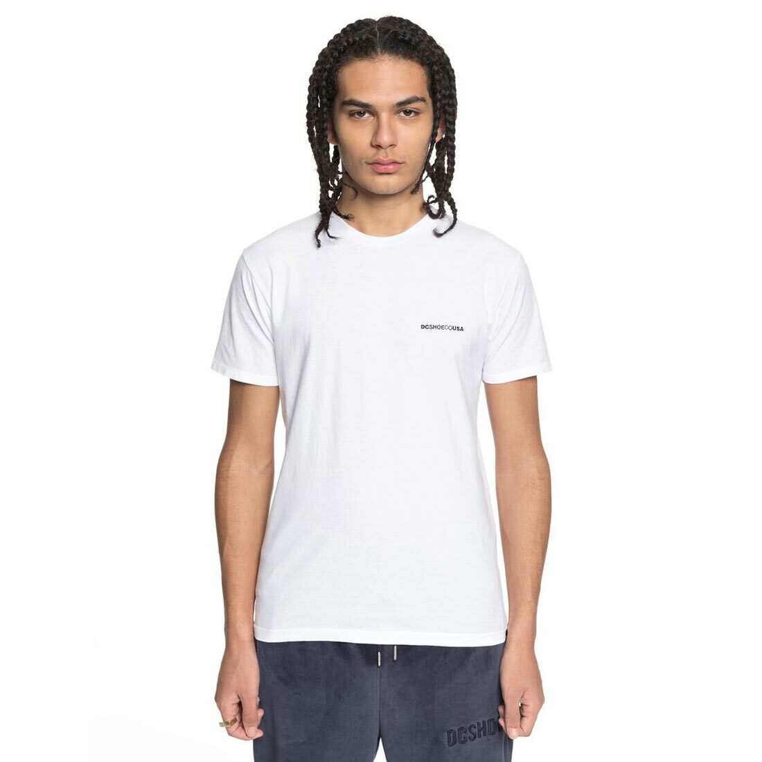 DC Shoes Bordado S/S Camiseta - Blancanieves