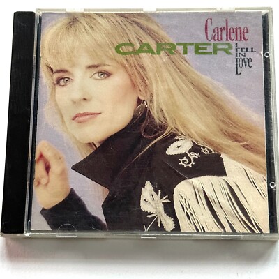 Carlene Carter I Fell In Love CD 1990 album country singer