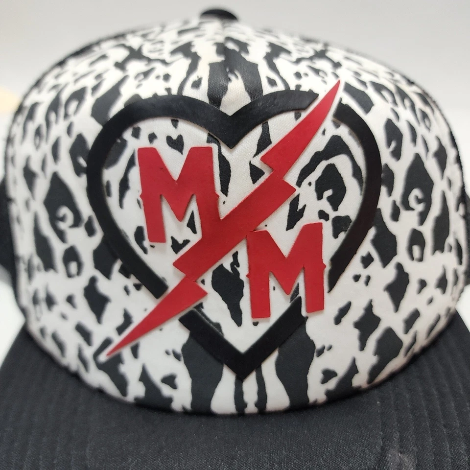 Металлический Mulisha сердце сетки молнии красный черный бейсбольная кепка Быстрая доставка - Изображение 2 из 4