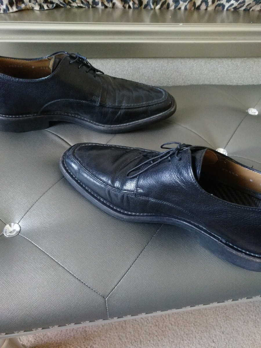 Michael Toschi Black Leather Dress Shoes Carbonlite CIS  display picture 1
