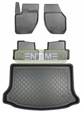 Z331285 SET Kofferraumwanne Gummifußmatten für Volvo V40 Cross Country 4WD Allra