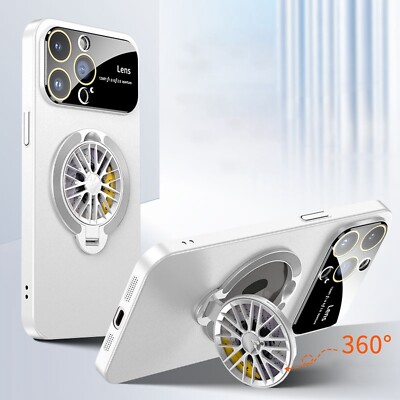 Mag safe Hülle für iPhone 15 14 13 Pro Max Kameraschutz Glas Magnet Case Handy