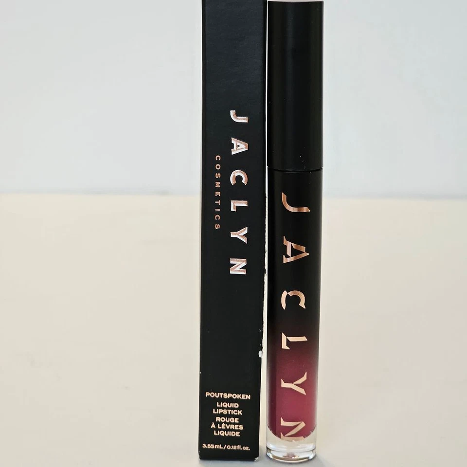 Jaclyn Cosmetics Pout Spoken Liquid Lipstick Color Easy Peasy New In Box - Image 3 of 4