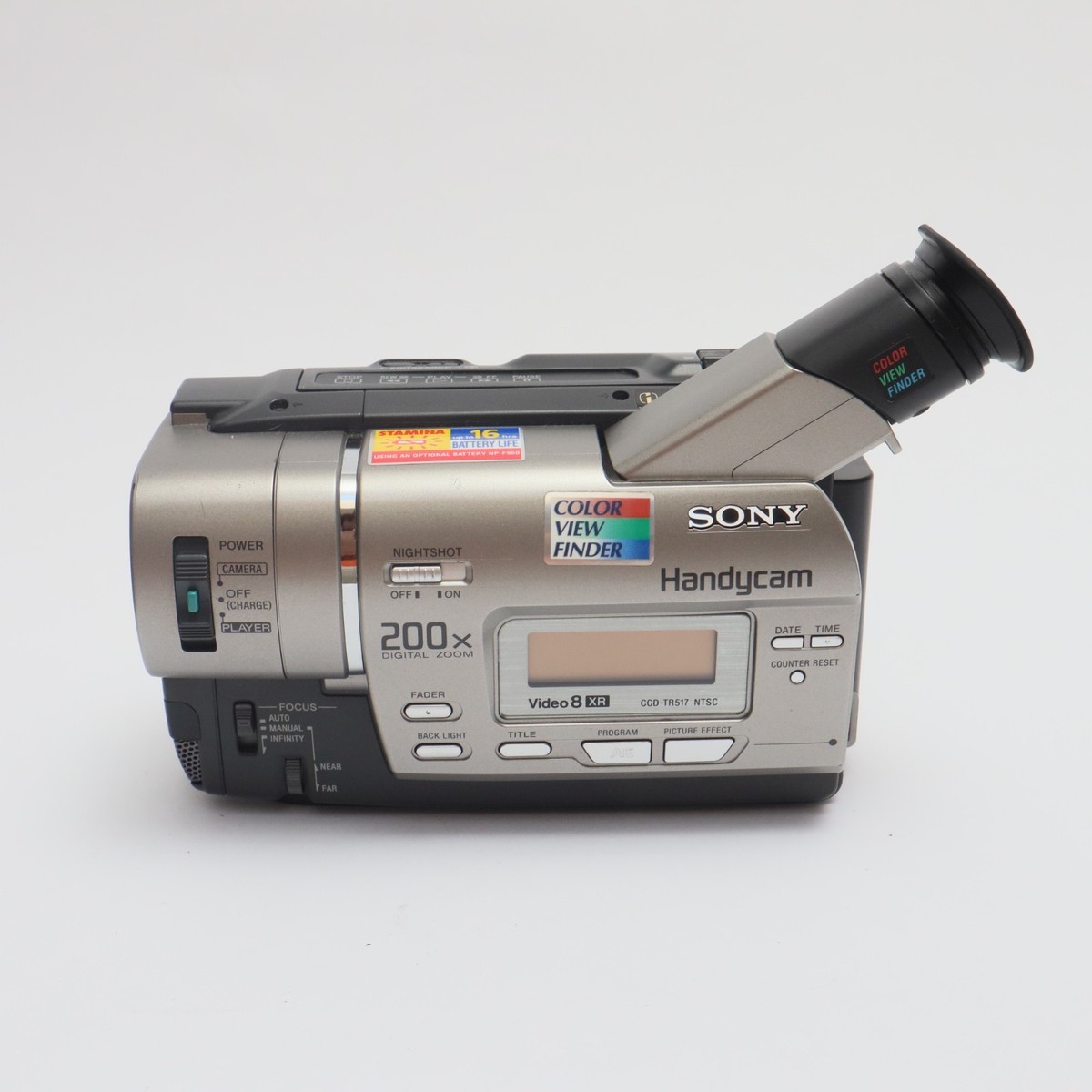 Sony Handycam CCD-TR517 8mm Analog Camcorder for sale online | eBay