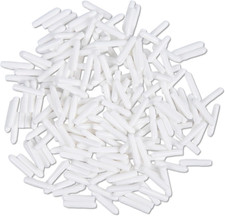 100 PCS White 1in Universal Dishwasher Rack Tine Prong Repair End Cover Caps