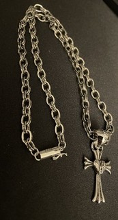 Chrome Hearts Gothic Cross Necklace Chain 99c No Reserve Free Shipping