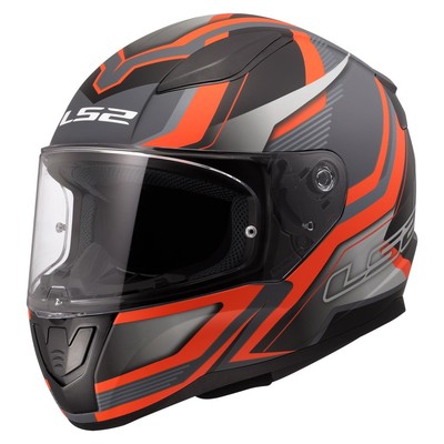 LS2 FF353 Rapid II helmet Flitz orange gray