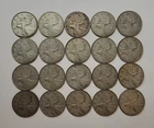 1944-1952 Canadian *80% Silver* Quarters (.25c lot of 20)