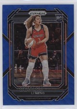 2023 Panini Prizm WNBA Blue Wave Prizm Li Meng #132 0p92