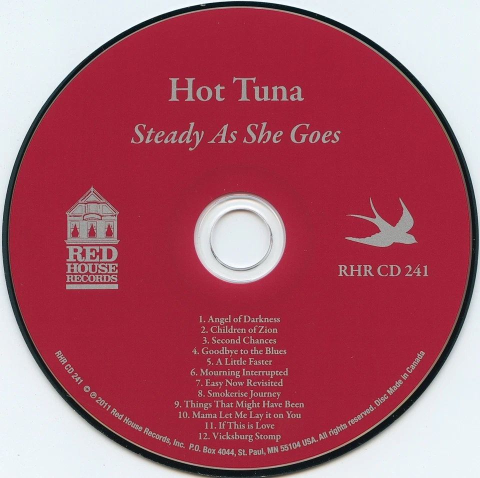 Hot Tuna – Steady As She Goes | CD Digipak incl Tattoo | wie neu - Bild 3 von 4