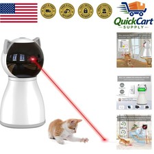 Interactive Motion-Activated Cat Laser Toy - Rechargeable Adjustable Angle