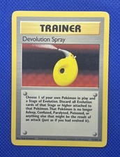 Pokémon TCG Devolution Spray 72/102 Base Set Trainer Card Rare Non-Holo Wotc 