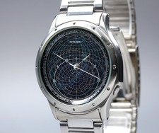 Orologio Uomo Vintage 1989 *Near MINT* CITIZEN Cosmo Sign 4380-432592Y 38mm Q...