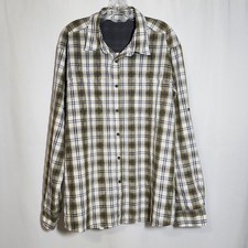 Wrangler Men's Size XL Long Sleeve Button Up Shirt Plaid Outdoors Plaid