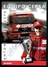 Antonio Albacete Originale Firmato Motorsport + G 52308