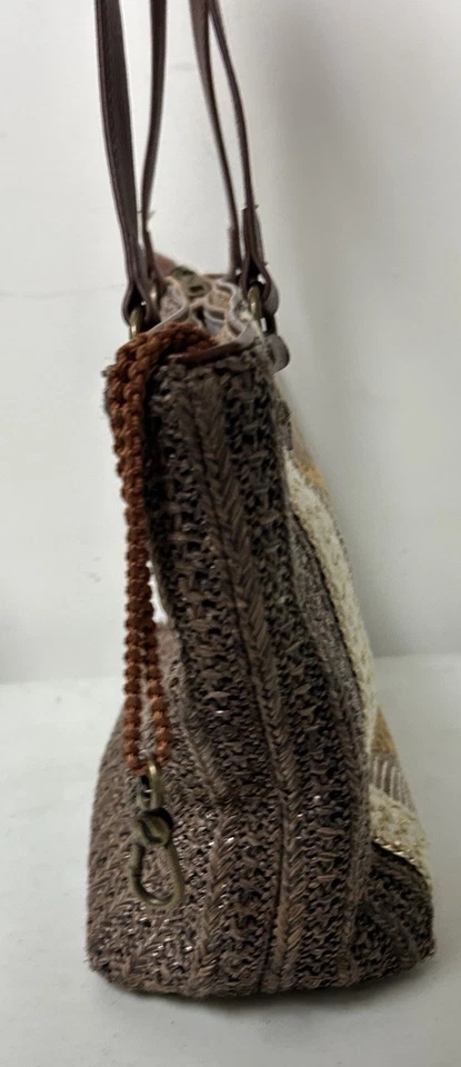 Bolso mediano Sakroots Meadow hojas de Monstera Foto 3 de 4