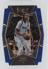 2021 Panini Select Premier Level Blue Prizm Die-Cut 111/249 Moses Brown #177 y0i
