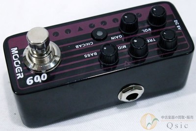 [Good product] MOOER micro pre 009 Mini size pre pedal with high gain tone