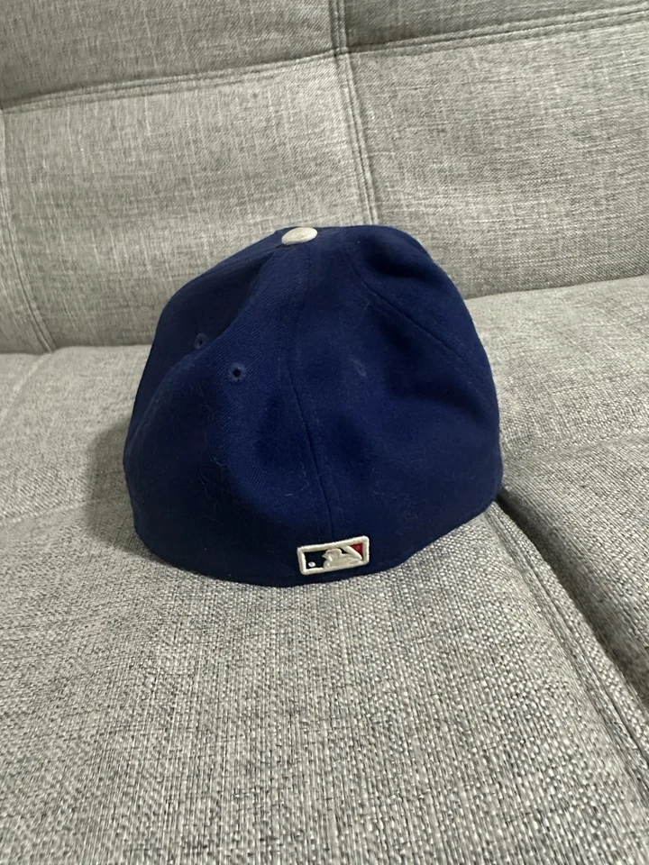 Gorra de béisbol New Era 59Fifty postemporada 2020 de los Dodgers de Los Ángeles 7 Foto 4 de 4