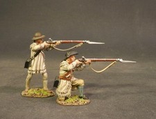 DAM-12A - Battle of Oriskany, August 6th 1777, 2 Militia - Drums - John Jenkins