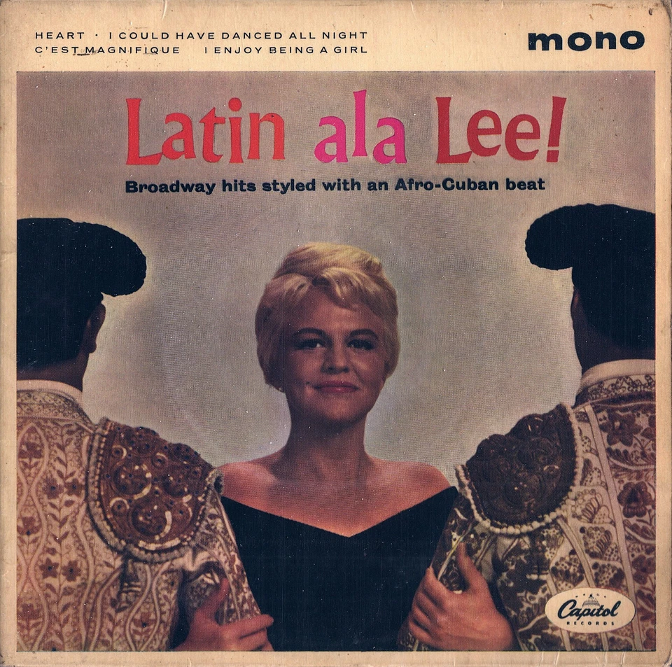 PEGGY LEE with Jack Marshall's Music: "Latin Ala Lee!" (´60 / rare orig. UK EP) - Bild 1 von 1