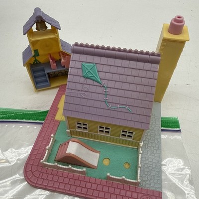Vintage des années 1990 Polly Pocket Light Up School House