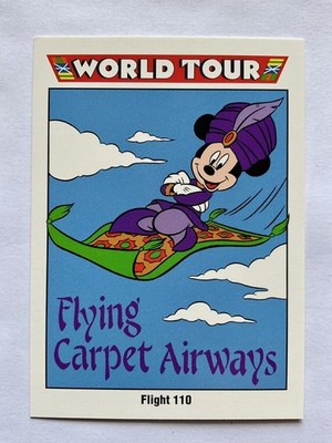 Disney Collector Cards, Impel, 1991, World Tour, Mickey, Arabia, mint++