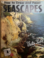 Walter Foster Art Book How to Draw and Paint Seascapes Vintage Guide
