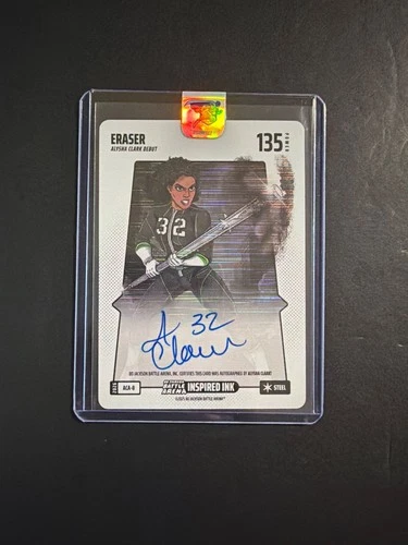 Eraser Auto Bo Jackson Battle Arena Inspired Ink 135 Power Steel ACA-8 2026 Foil