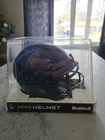 Barry Sanders Signed Autographed Mini Helmet Detroit Lions Schwartz Sports COA