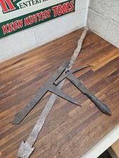 #2- Set of Antique Slater's Slate Roofing Tools - Hammer, Ripper, Anvil