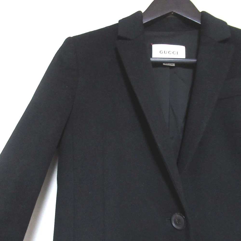 Cappotto Chester singolo lana Gucci taglia 36 nero r4_0714
