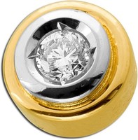 SolitäR AnhäNger Gold 585 14K Brillant 0.10Ct