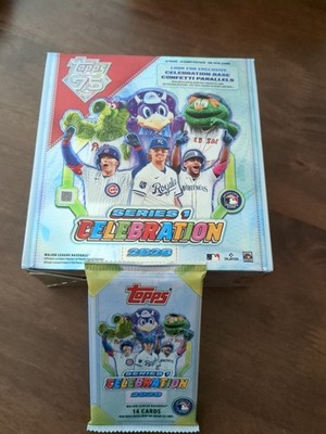2026 Topps Series 1 Celebration 1 Pack 14 Cards
