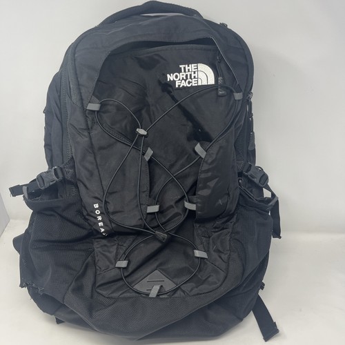 The North Face Borealis Black Backpack FlexVent Laptop Daypack Unisex Travel
