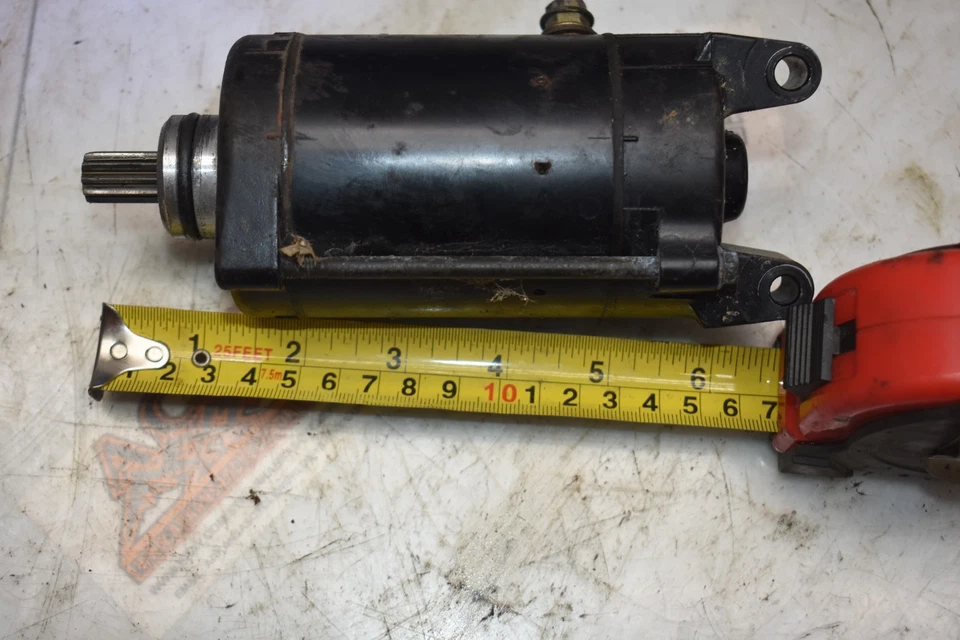 H1-11 Engine Starter Motor Good 2002 Honda Shadow Spirit VT750 VT 750 DC 02 - Image 3 of 4