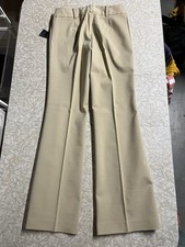 Tommy Hilfiger NWT Women's Dress Pants Beige, Sz6 With Front Pockets Zipper And